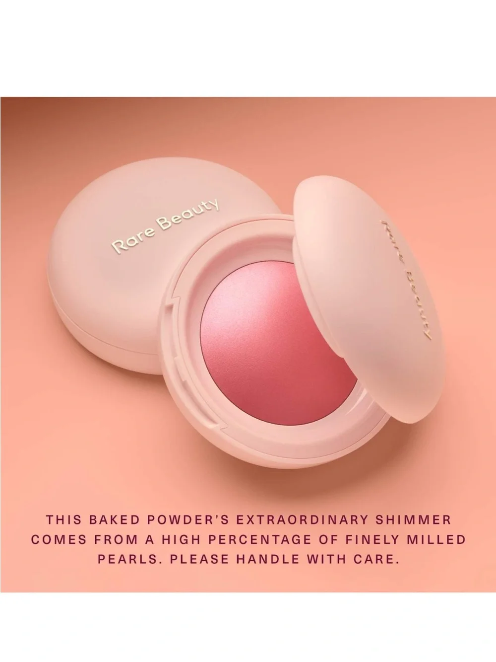 Rare Beauty Soft Pinch Luminous Powder Blush-Happy (Cool Pink)